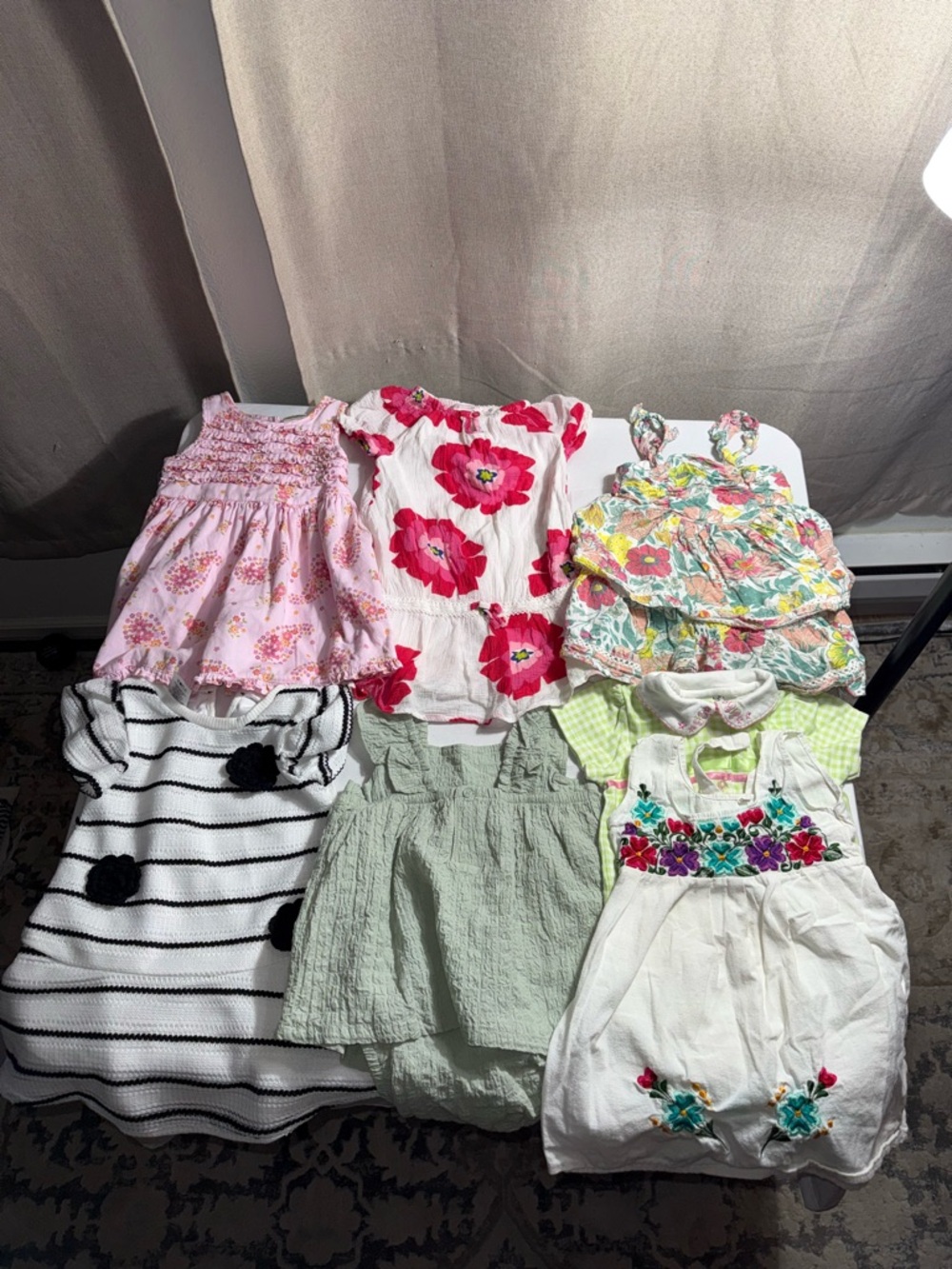 Girls Summer Dress Bundle - Floral & Pastel Mix